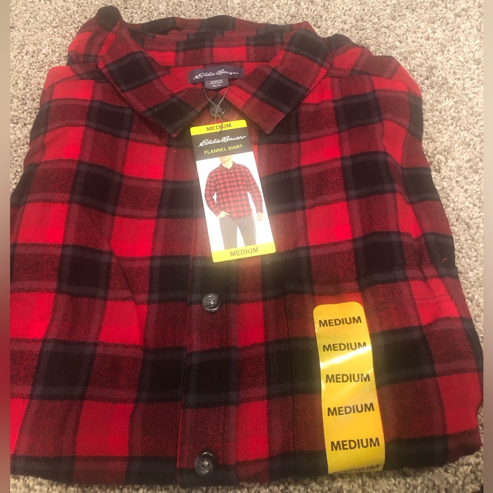 Men’s Eddie Bauer Flannel Shirt
